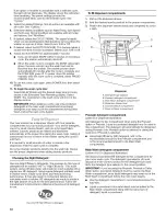 Предварительный просмотр 12 страницы Whirlpool duet WFW9400SB00 Use & Care Manual