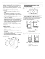 Предварительный просмотр 5 страницы Whirlpool Duet WFW9400SB02 Use & Care Manual