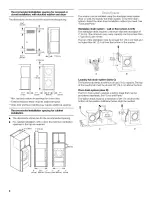 Предварительный просмотр 6 страницы Whirlpool Duet WFW9400SBA10 Use & Care Manual