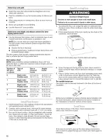 Предварительный просмотр 12 страницы Whirlpool Duet WGD9200SQ0 Use & Care Manual