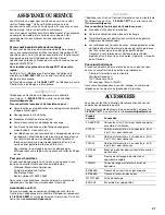 Preview for 47 page of Whirlpool Duet WGD9300VU Use And Care Manual