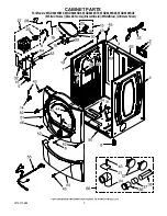 Preview for 3 page of Whirlpool Duet WGD9400SB0 Parts List