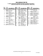 Preview for 6 page of Whirlpool Duet WGD9400SB0 Parts List