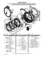 Preview for 9 page of Whirlpool Duet WGD9400SB0 Parts List