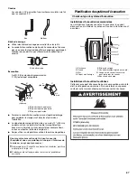 Предварительный просмотр 27 страницы Whirlpool Duet WGD9470W Installation Instructions Manual