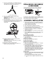 Предварительный просмотр 30 страницы Whirlpool Duet WGD9470W Installation Instructions Manual