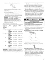 Preview for 29 page of Whirlpool Duet YGEW9200LQ0 Use & Care Manual