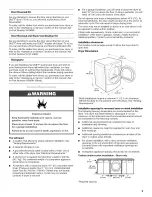 Preview for 5 page of Whirlpool Duet YWED9200SQ0 Use & Care Manual