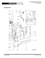 Предварительный просмотр 6 страницы Whirlpool DWH B80 W Service Information