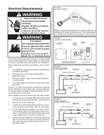 Предварительный просмотр 5 страницы Whirlpool E1130H025S Installation And Use Manual