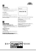 Предварительный просмотр 2 страницы Whirlpool E2BGH 19 F Series Operating Instructions Manual