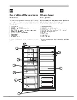 Предварительный просмотр 4 страницы Whirlpool E2BL 19** F TK Operating Instructions Manual