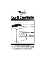 Whirlpool E5705XP Use And Care Manual preview