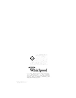 Preview for 12 page of Whirlpool E9800XK Use & Care Manual