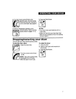 Preview for 7 page of Whirlpool Easy Clean 100 Series Use And Care Manual