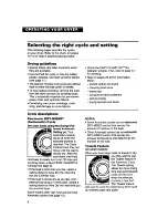 Preview for 8 page of Whirlpool Easy Clean 100 Series Use And Care Manual