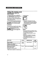 Preview for 12 page of Whirlpool Easy Clean 100 Series Use And Care Manual