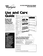 Whirlpool EB19AKXL Use And Care Manual preview