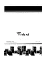 Preview for 16 page of Whirlpool EB19MK Use & Care Manual