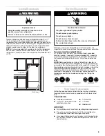 Предварительный просмотр 3 страницы Whirlpool EB2SHKXV User Instructions