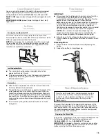 Предварительный просмотр 13 страницы Whirlpool EB2SHKXV User Instructions