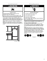 Предварительный просмотр 3 страницы Whirlpool EB2SHKXVD User Instructions