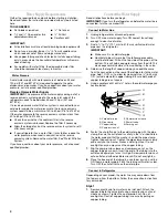 Предварительный просмотр 4 страницы Whirlpool EB2SHKXVD User Instructions