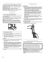 Предварительный просмотр 32 страницы Whirlpool EB2SHKXVD User Instructions