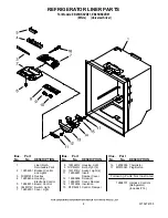 Предварительный просмотр 6 страницы Whirlpool EB2SHKXVD01 Parts List