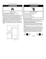 Preview for 3 page of Whirlpool EB2SHKXVQ03 User Instructions