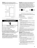 Preview for 23 page of Whirlpool EB2SHKXVQ03 User Instructions