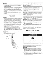 Предварительный просмотр 13 страницы Whirlpool EB9SHKXVQ04 User Instructions