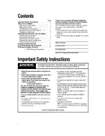 Preview for 2 page of Whirlpool EC510 Use And Care Manual