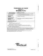 Preview for 12 page of Whirlpool EC5100 Use And Care Manual