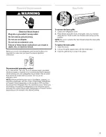 Предварительный просмотр 5 страницы Whirlpool ED0GTKXKQ01 Use & Care Manual