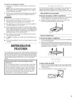 Предварительный просмотр 13 страницы Whirlpool ED0GTKXKQ01 Use & Care Manual