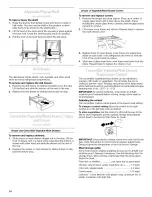 Предварительный просмотр 14 страницы Whirlpool ED0GTKXKQ01 Use & Care Manual