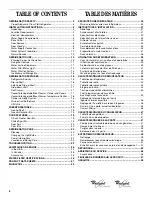 Preview for 2 page of Whirlpool ED0GTKXMQ00 Use & Care Manual