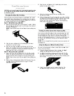 Preview for 14 page of Whirlpool ED0GTKXMQ00 Use & Care Manual