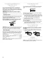 Preview for 18 page of Whirlpool ED0GTKXMQ00 Use & Care Manual