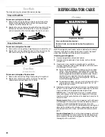 Preview for 20 page of Whirlpool ED0GTKXMQ00 Use & Care Manual