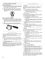 Preview for 22 page of Whirlpool ED0GTKXMQ00 Use & Care Manual