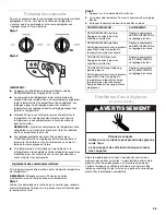 Preview for 39 page of Whirlpool ED0GTKXMQ00 Use & Care Manual