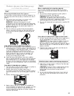 Preview for 43 page of Whirlpool ED0GTKXMQ00 Use & Care Manual