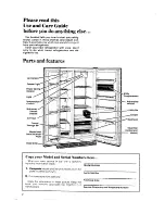 Preview for 2 page of Whirlpool ED19EK Use & Care Manual