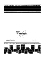 Preview for 16 page of Whirlpool ED19EK Use & Care Manual