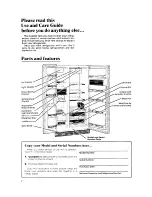 Предварительный просмотр 2 страницы Whirlpool ED19MT Use & Care Manual