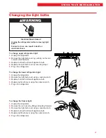 Предварительный просмотр 21 страницы Whirlpool ED20DFXEB00 Use And Care Manual