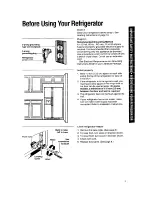 Предварительный просмотр 5 страницы Whirlpool ED20F134RN0 Owner'S Manual