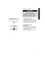 Предварительный просмотр 11 страницы Whirlpool ED20F134RN0 Owner'S Manual